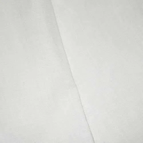 3 YD PC-Mist White Sparkle Slub Woven Shirting Fabric