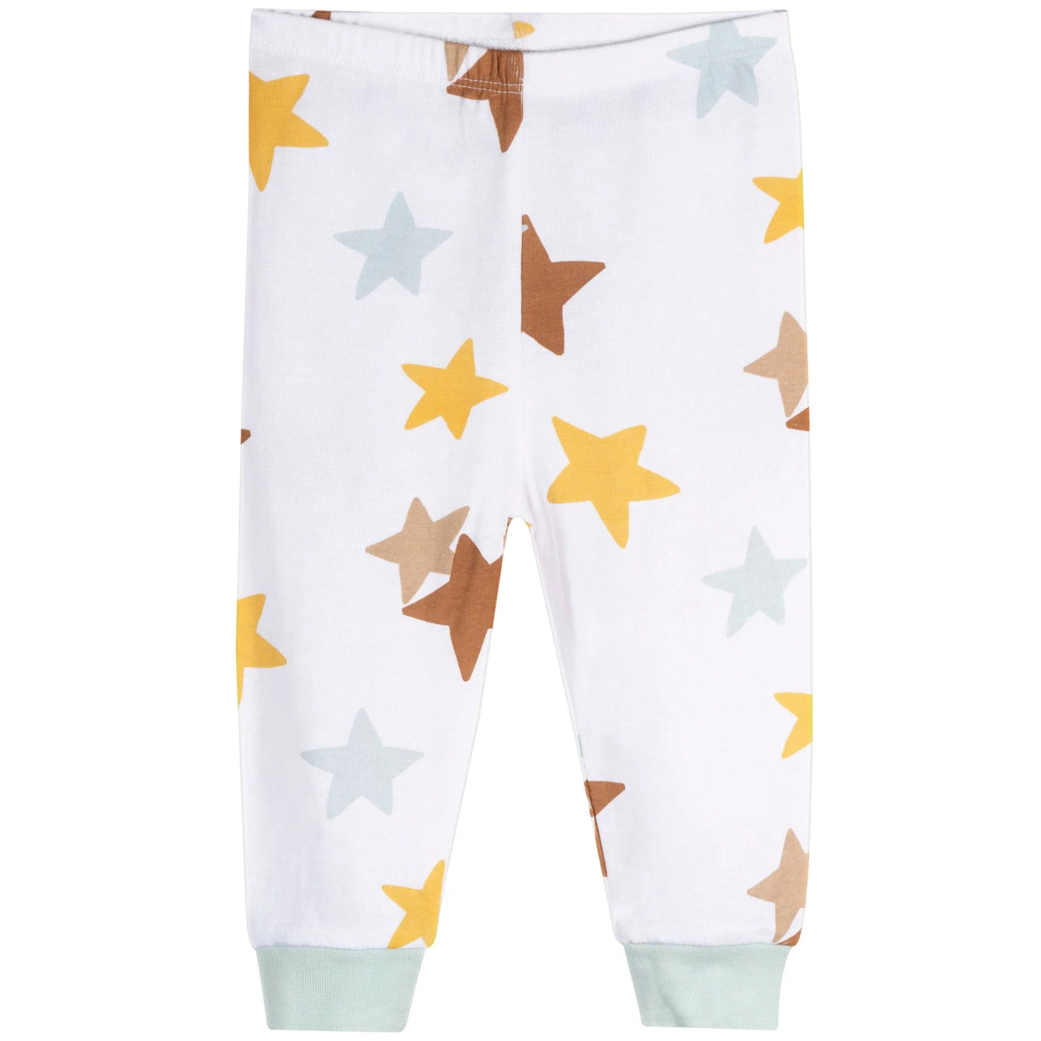 4-Piece Baby Neutral Dogs Pajamas Sets