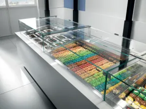 6040 G1 Gelato - Ice Cream - Pastry & Chocolate Display Cabinet