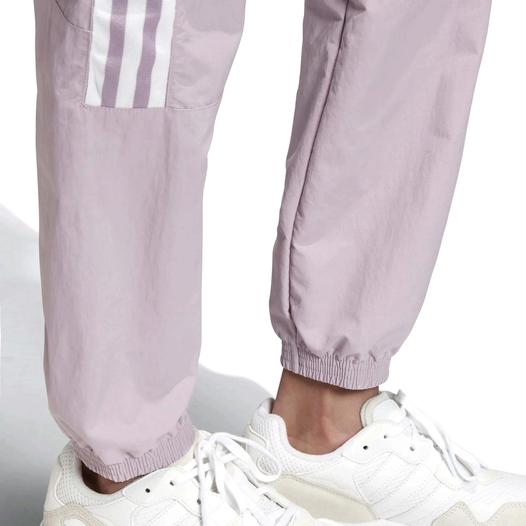 Adidas New Icon Kid's Track Pants Soft Vision-White