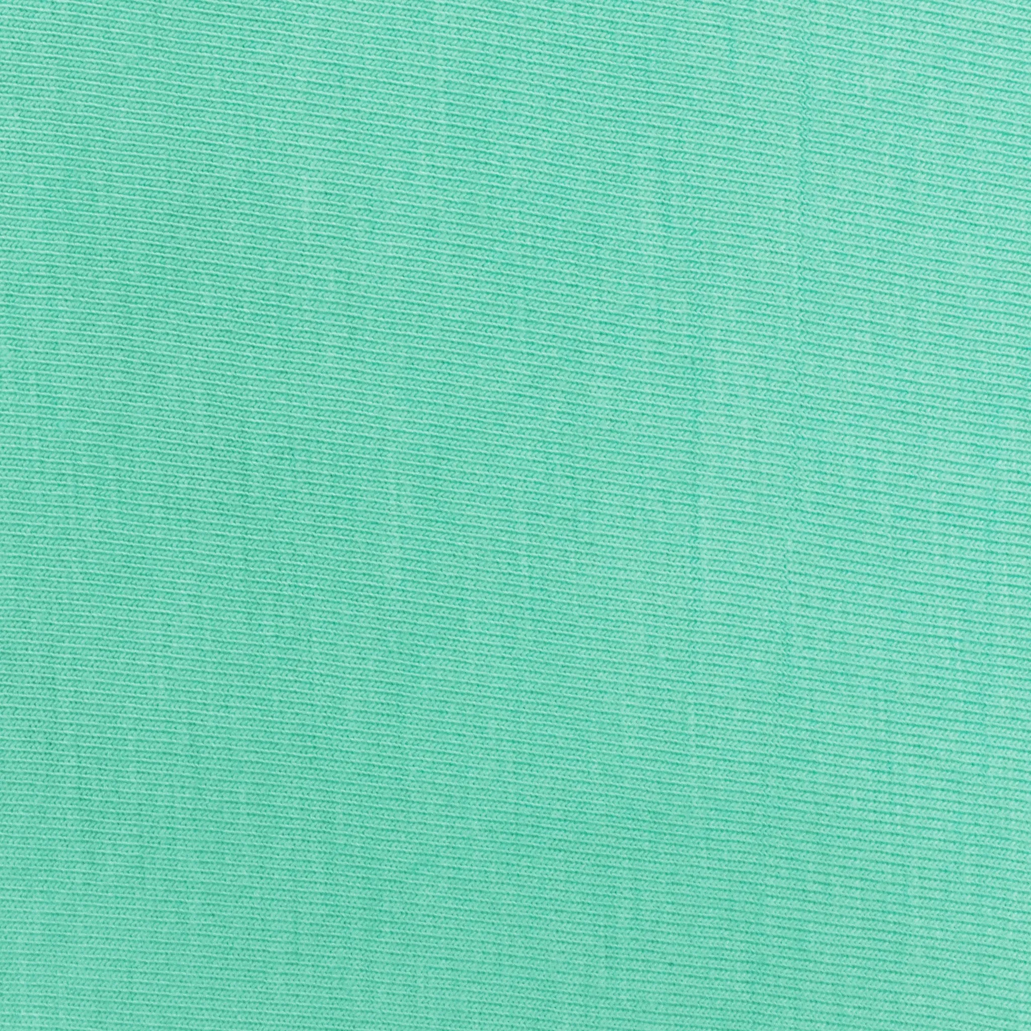 Aquatic Teal Slub Stretch Jersey Knit Fabric