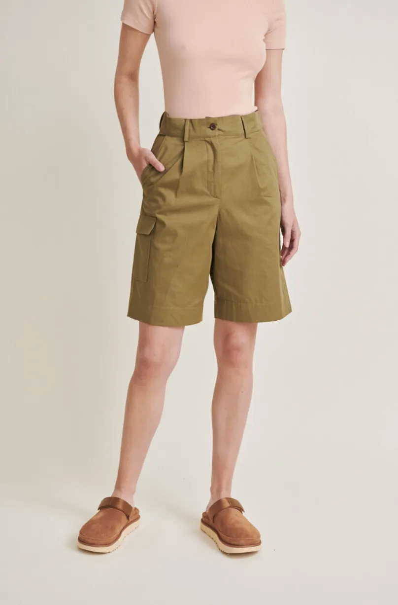 Basic Apparel NT Vinona Shorts Martini Olive