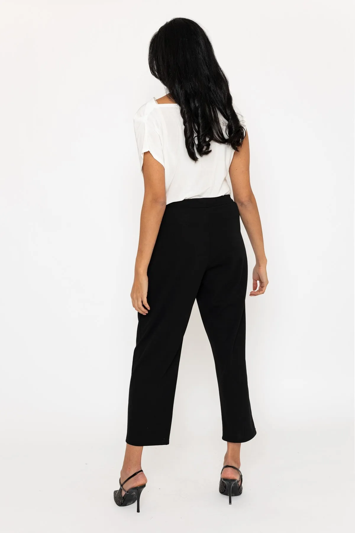 Black Slim Trousers