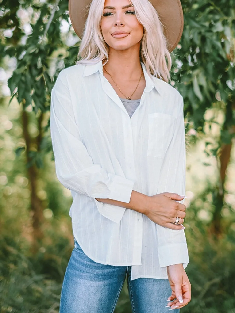 Boho Striped Shirt