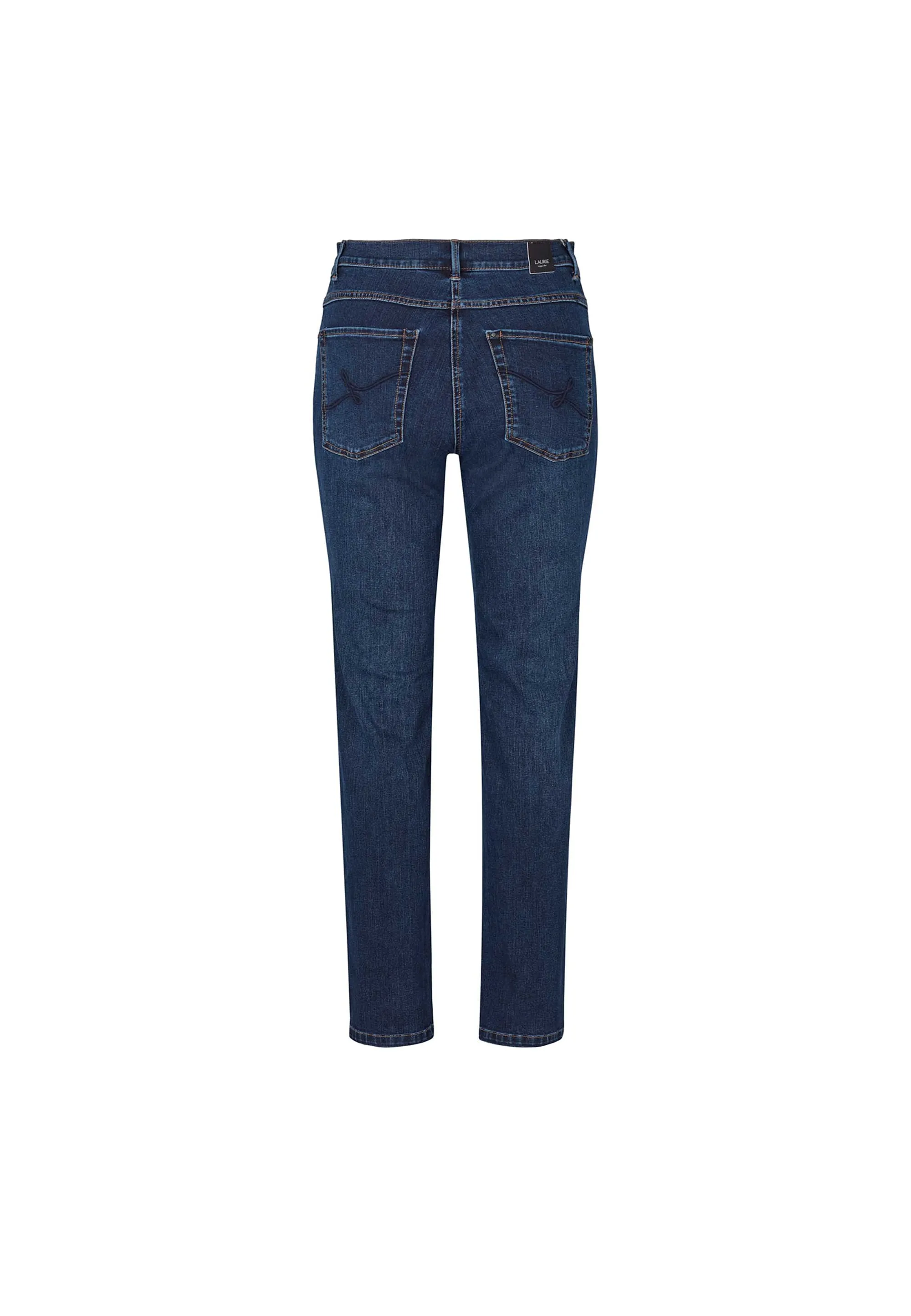 Christie Regular - Medium Length - Washed Dark Blue Denim