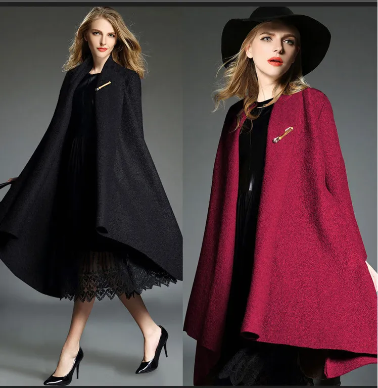 Drape Cardigan Asymmetric Solid Coat