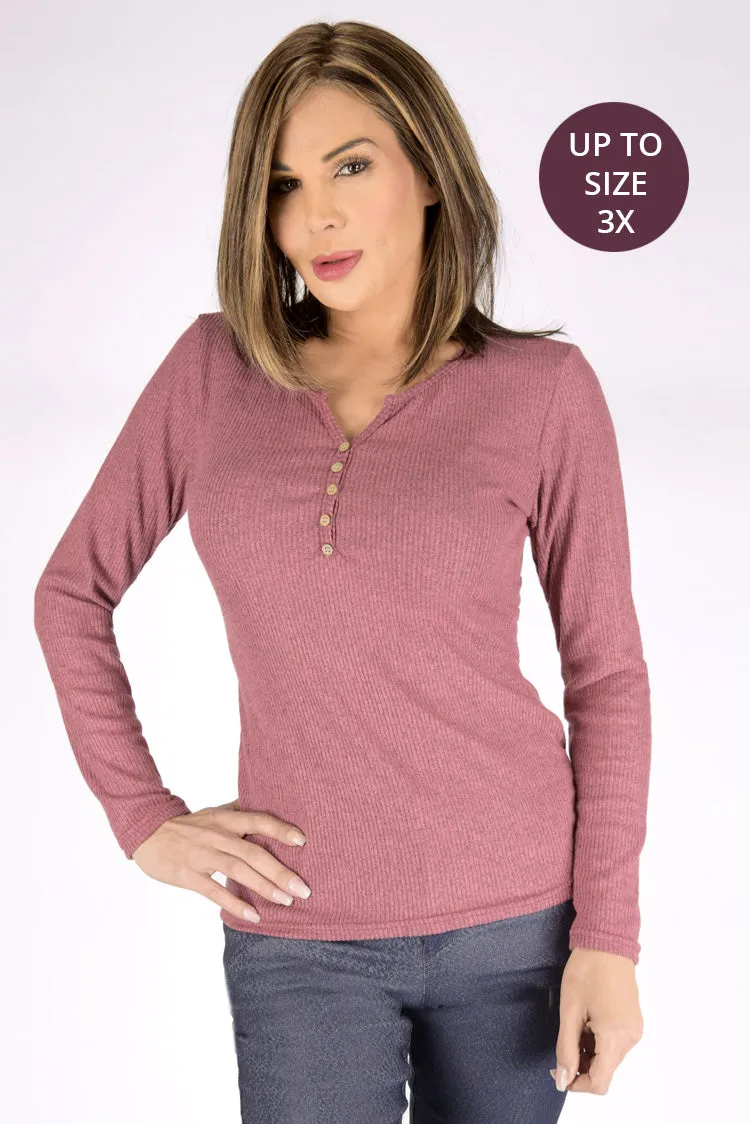 En Femme Exceptionally Soft Henley