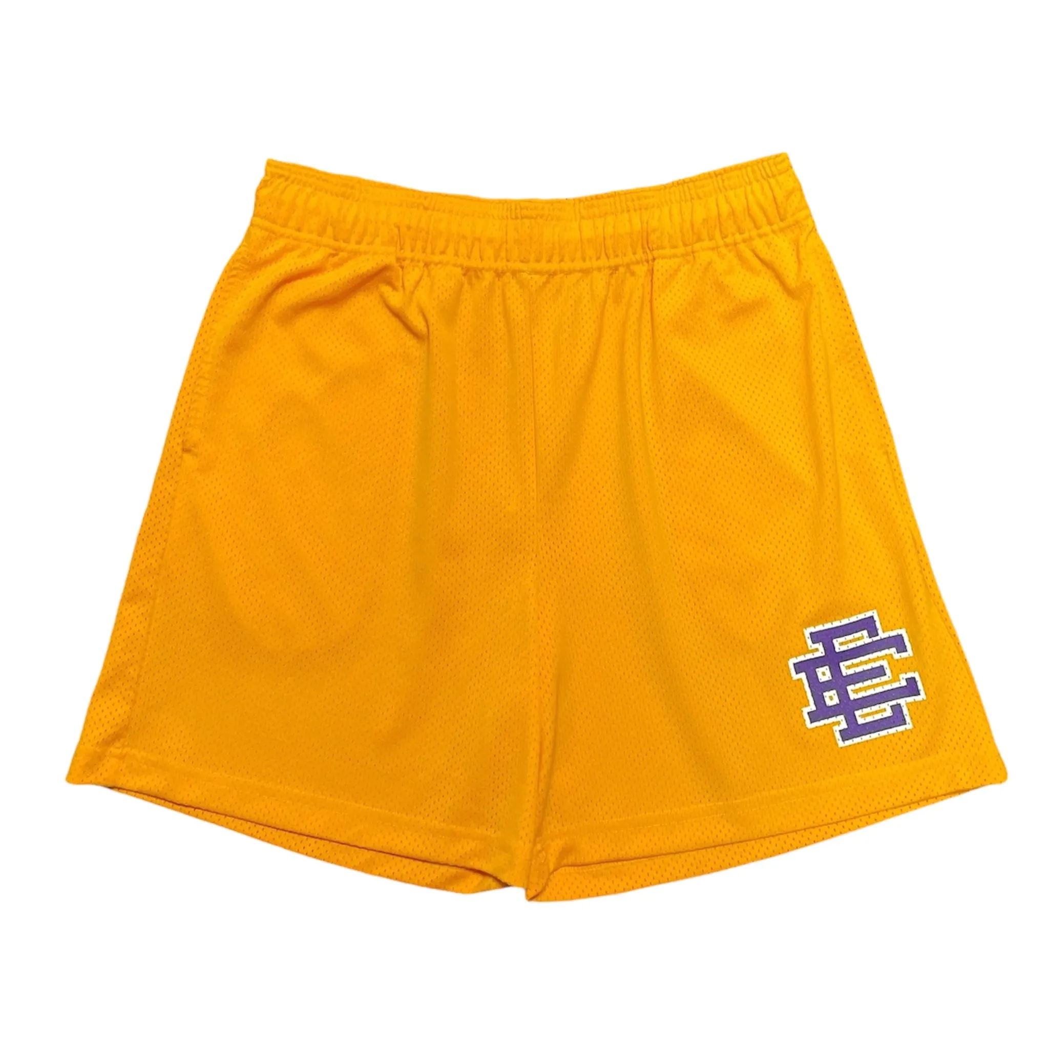 Eric Emanuel EE Basic Shorts Yellow Purple Pre-Owned