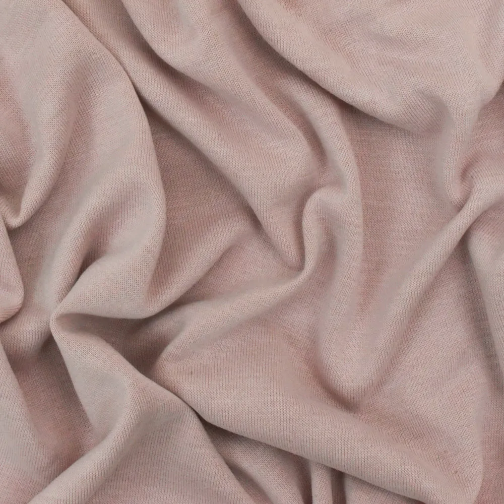 Ice Rose Famous Maker Solid Stretch Brushed Jersey Knit Fabric