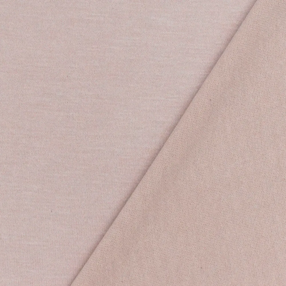 Ice Rose Famous Maker Solid Stretch Brushed Jersey Knit Fabric