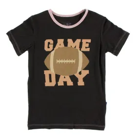 Kickee Pants Short Sleeve Graphic Tee - Zebra Game Day