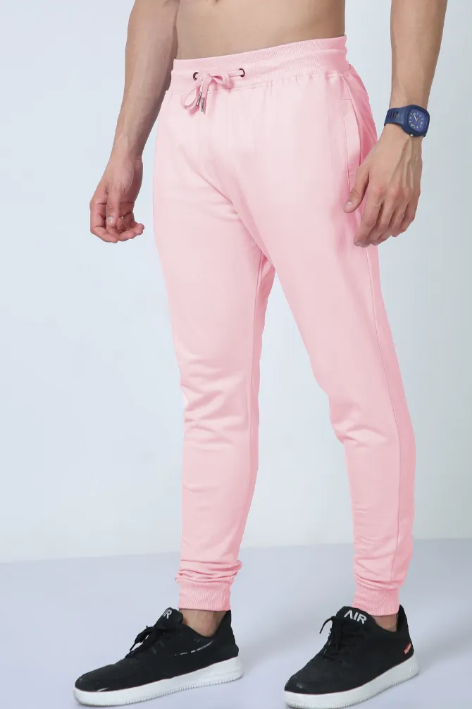 Light Pink Jogger For Men