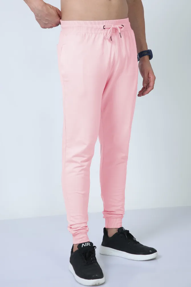 Light Pink Jogger For Men