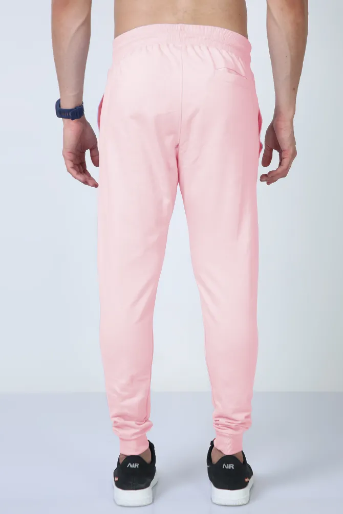 Light Pink Jogger For Men