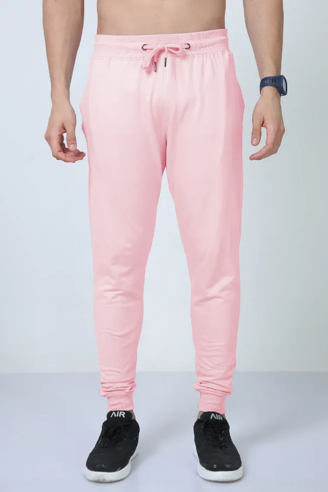 Light Pink Jogger For Men