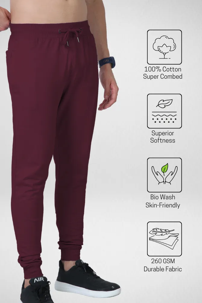 Maroon Jogger for men