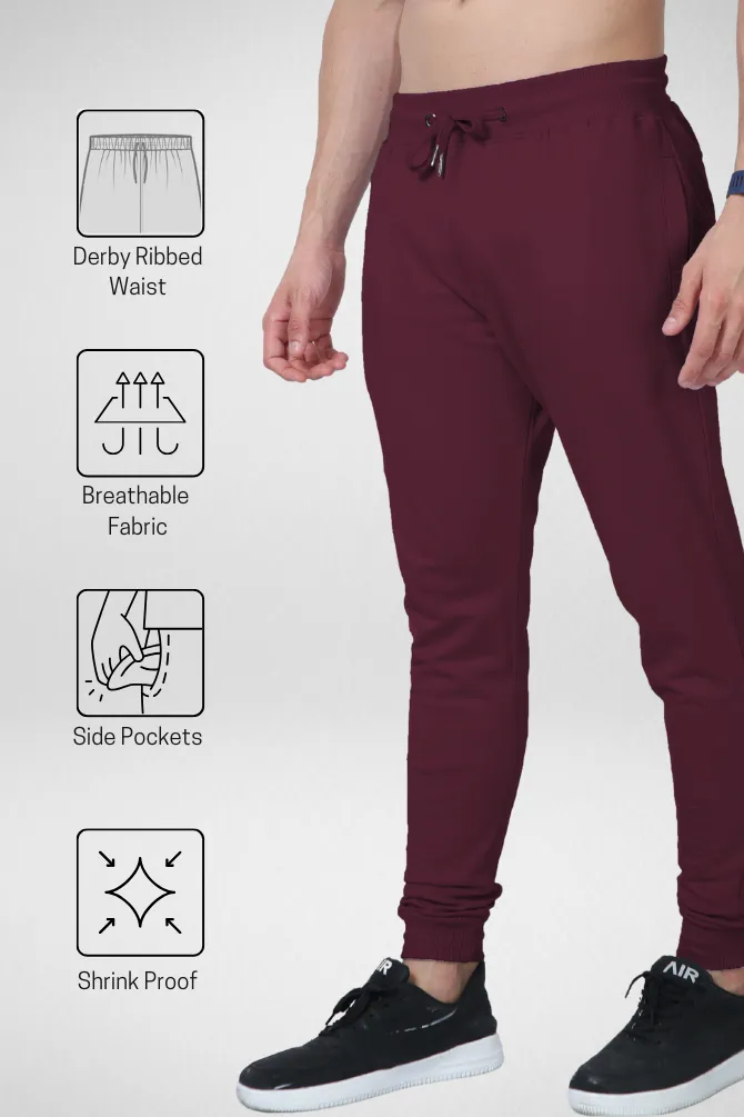 Maroon Jogger for men