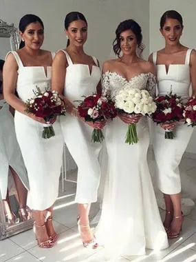 Mermaid 2020 Newest Bridesmaid Dresses, Popular Simple Bridesmaid Dresses