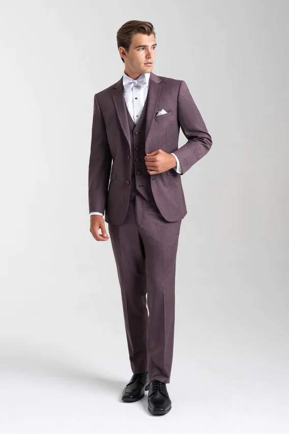 "Brunswick" Mulberry Slim Suit Pants