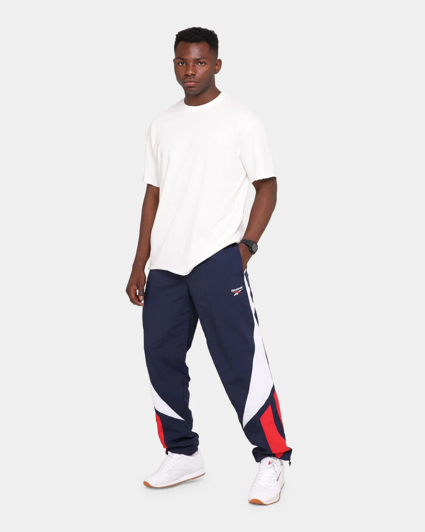 Reebok Classic Twin Vector Track Pants Vector Navy