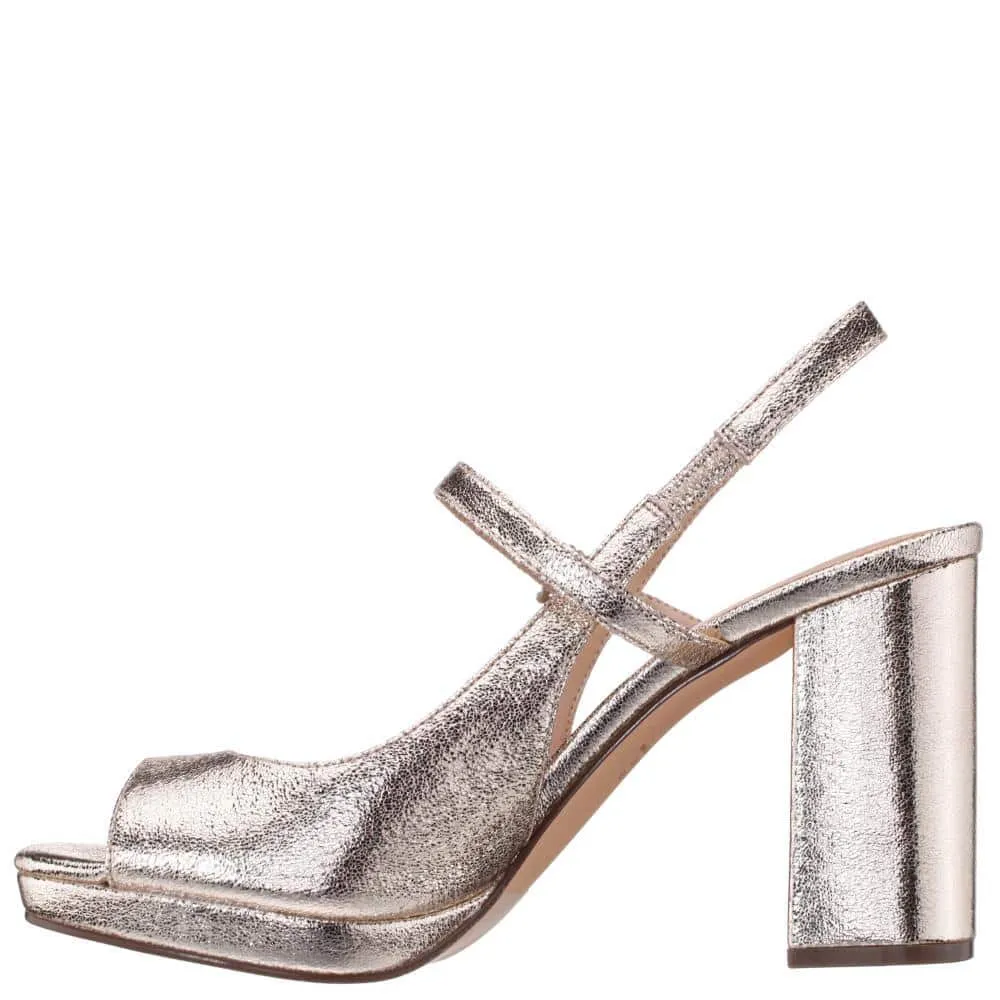 Simeon Heel in Platino Soft Crackle