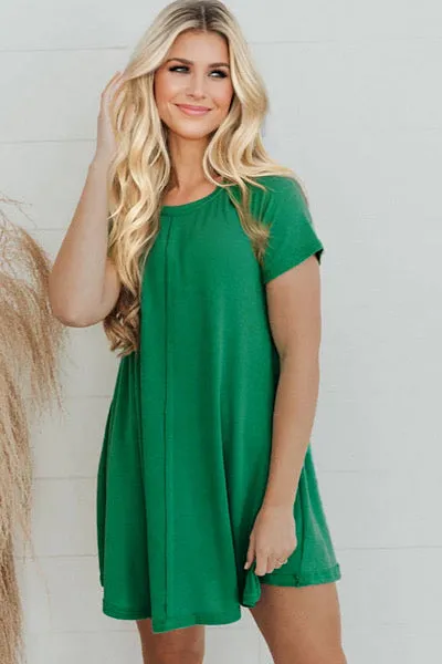 Simple Summer Dress - Green