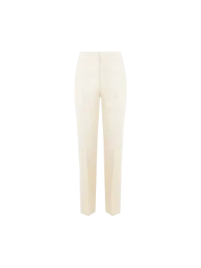 Slim-Fit Sablé Trousers