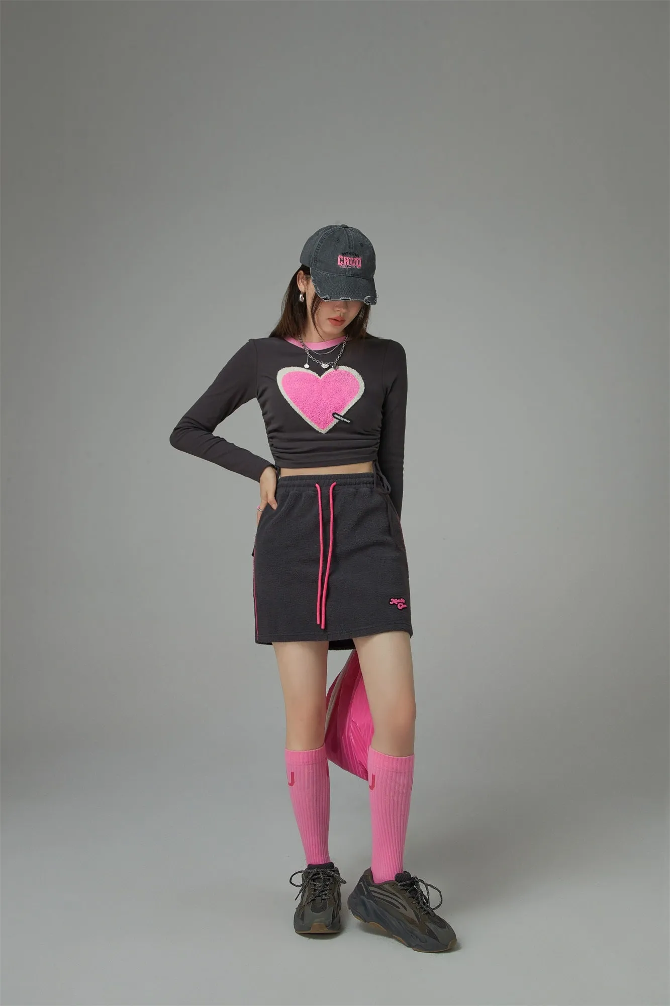 Soft Towel H-Line Sport Mini Skirt