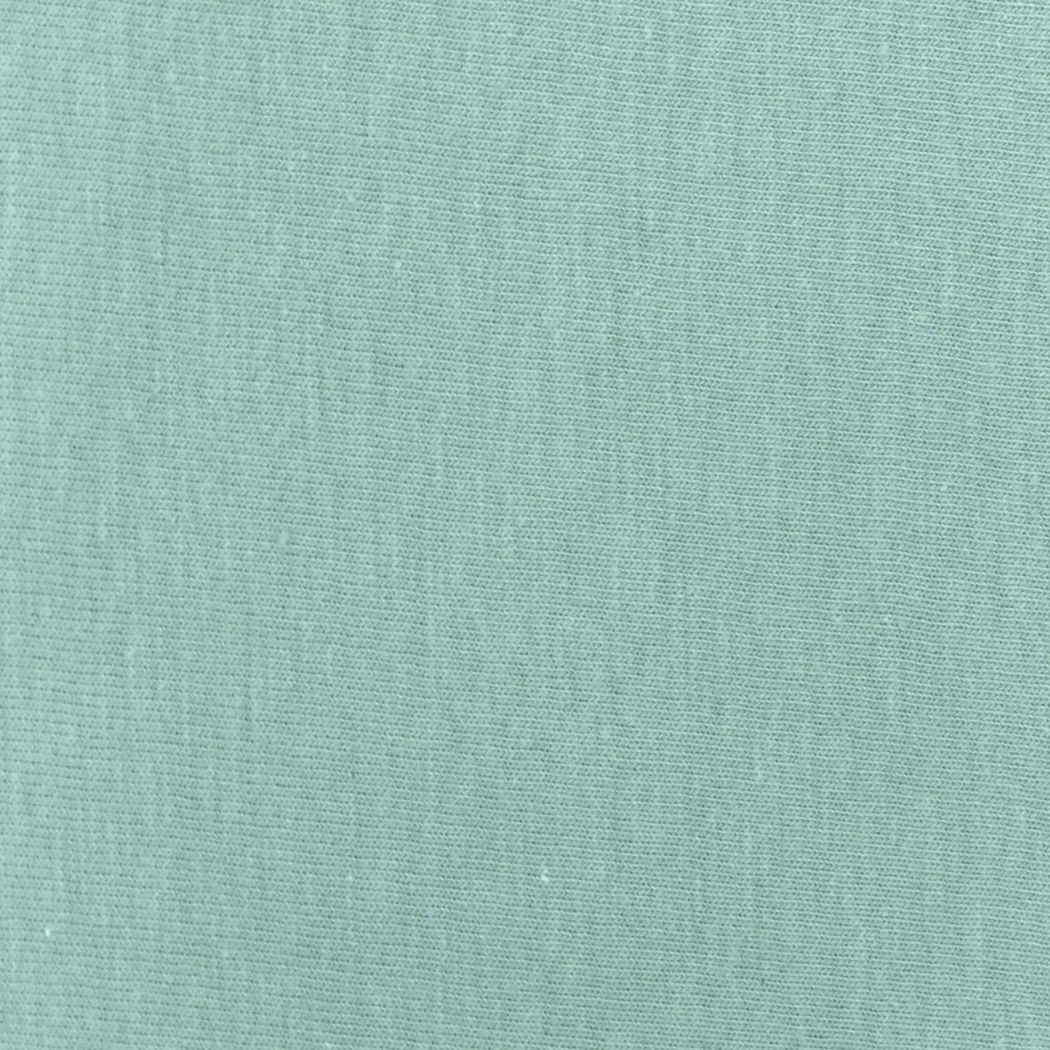 Spring Day Teal Solid Stretch Jersey Knit Fabric