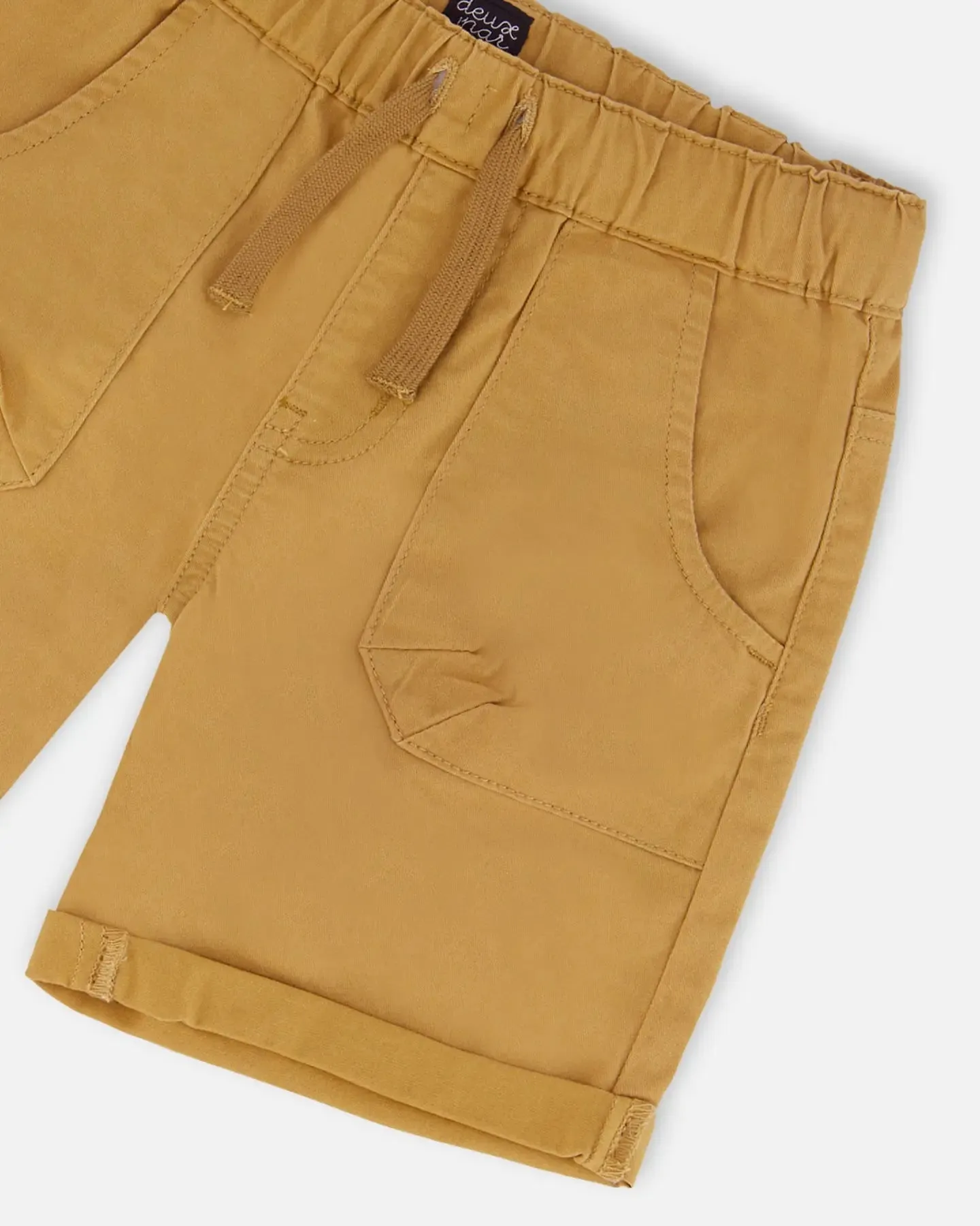 Stretch Twill Short Tan