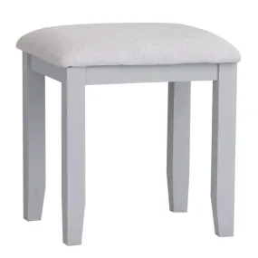 Thornham Dressing Table Stool, Grey