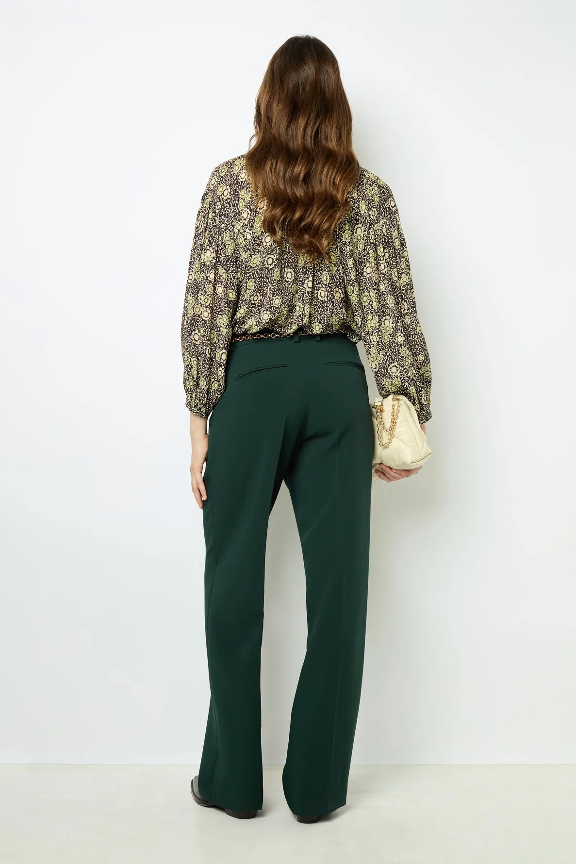 Trouser Nanou Dap34a077 Dark-Green