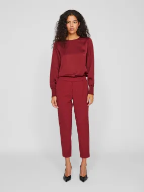 VIVARONE Trousers - Cabernet