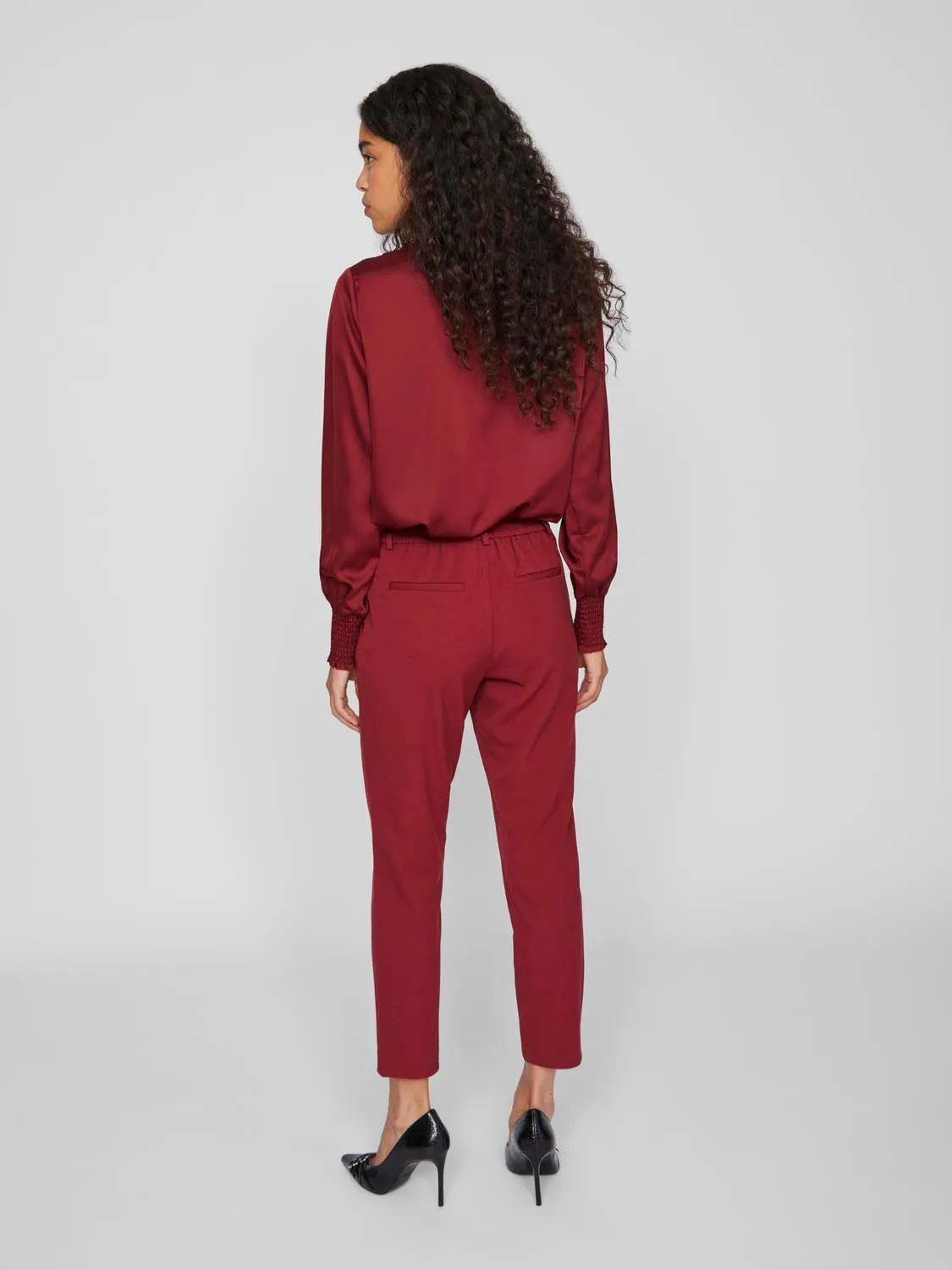 VIVARONE Trousers - Cabernet