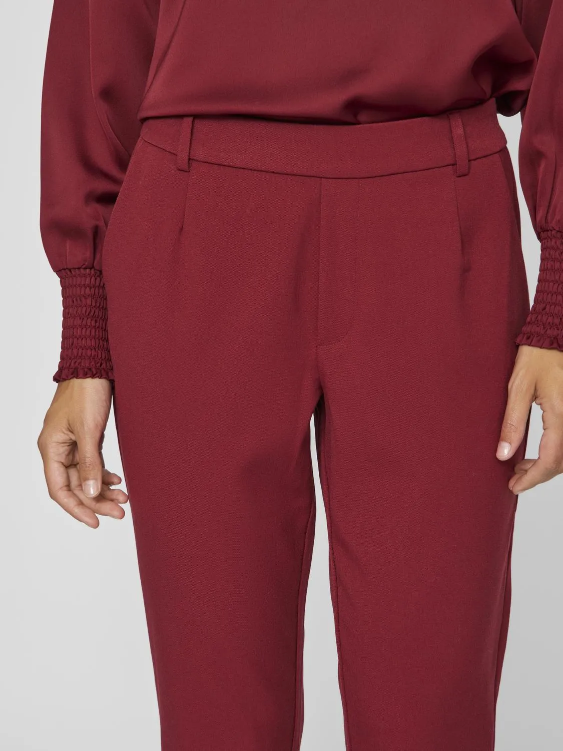 VIVARONE Trousers - Cabernet