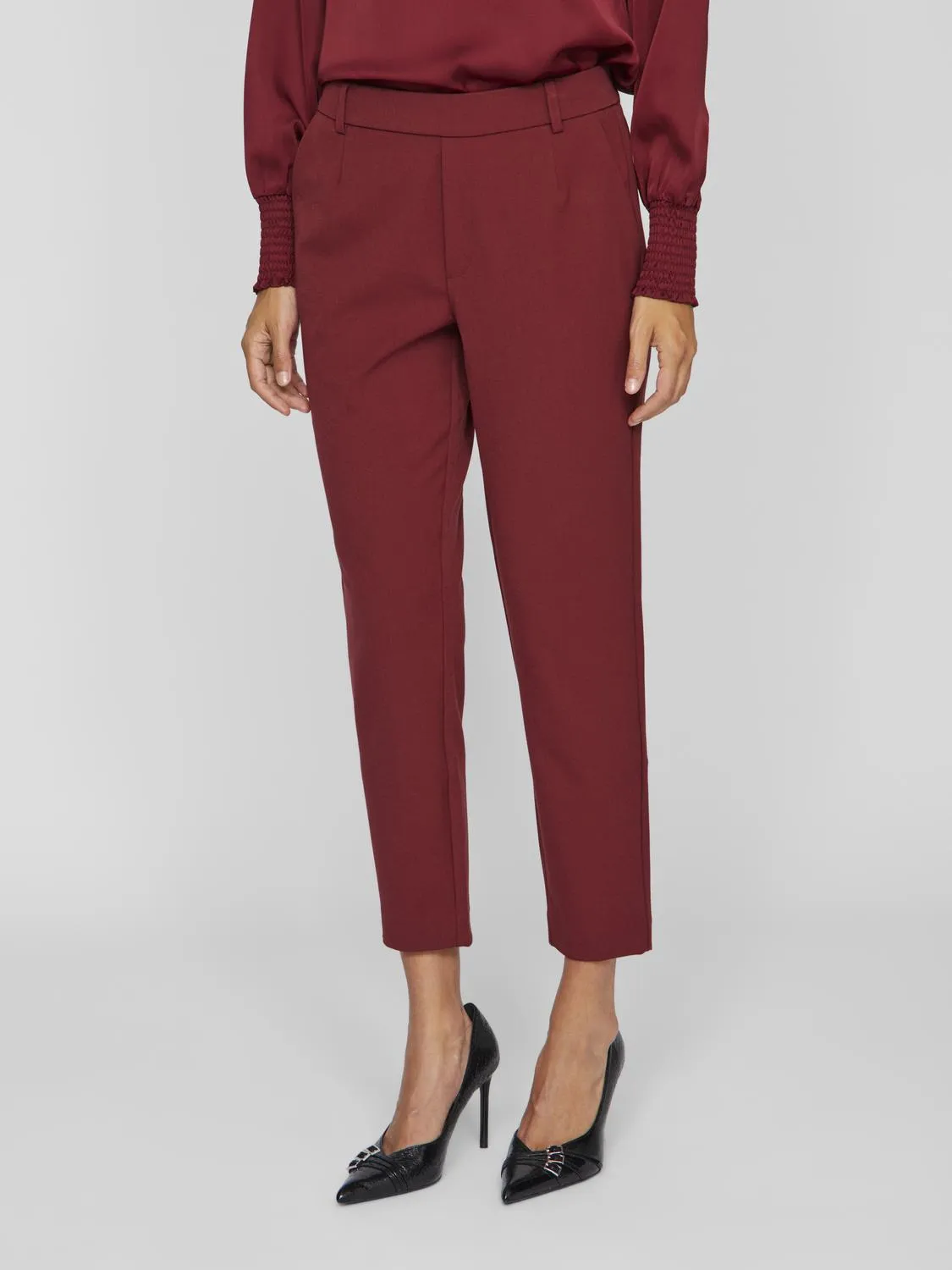 VIVARONE Trousers - Cabernet