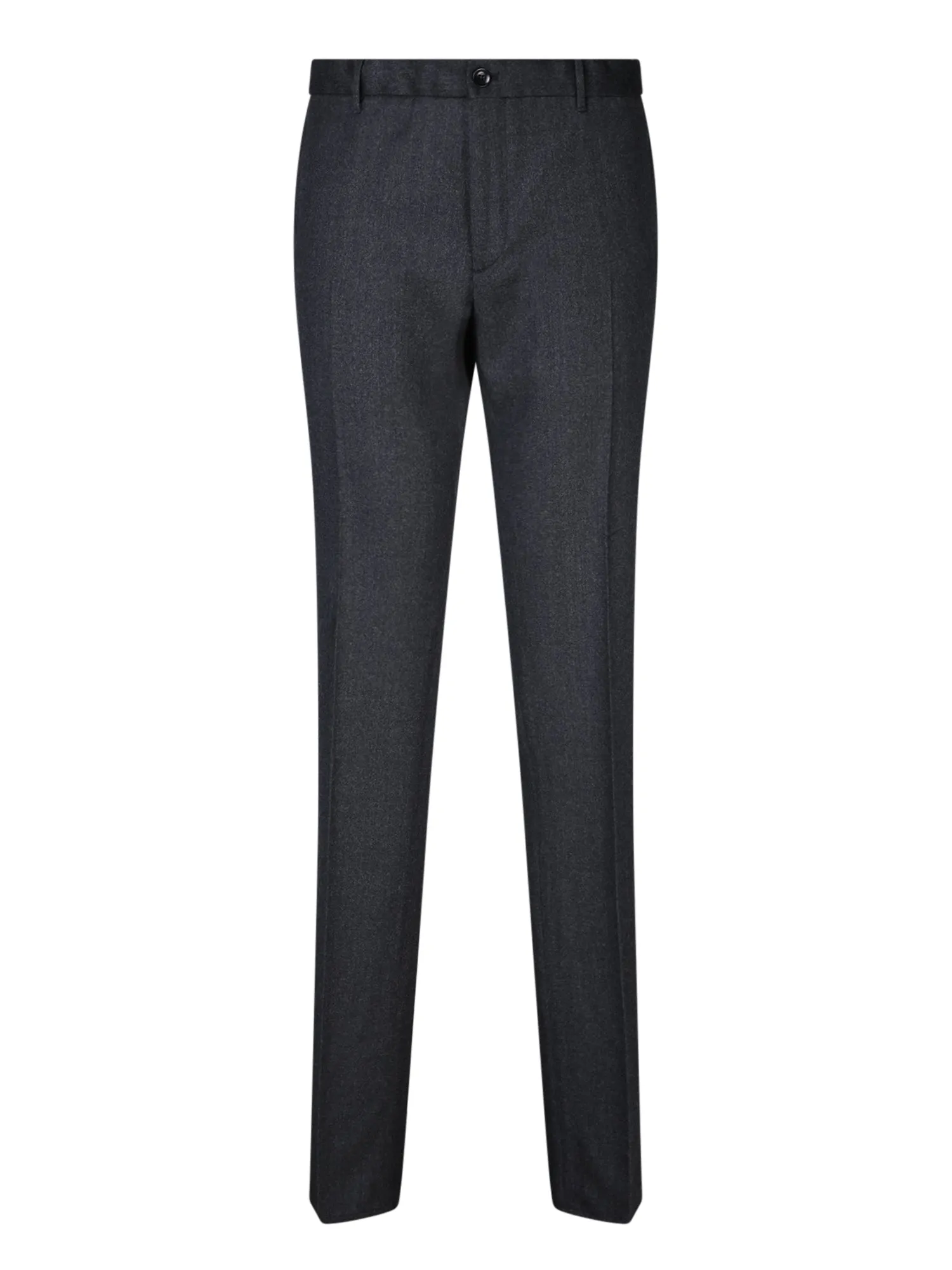 Wool dark grey trousers