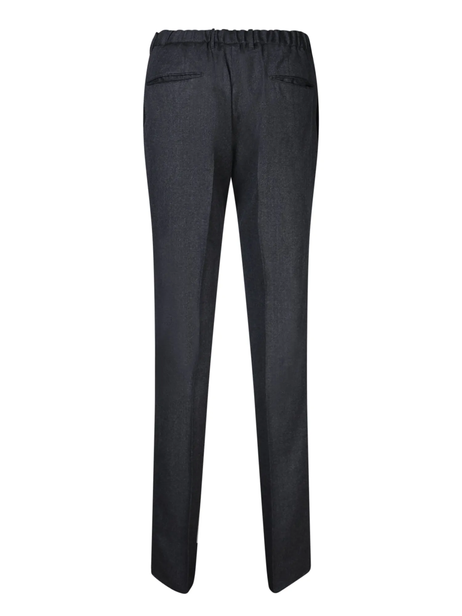 Wool dark grey trousers