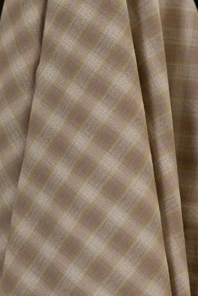 Yarn Dyed Check Beige/Brown